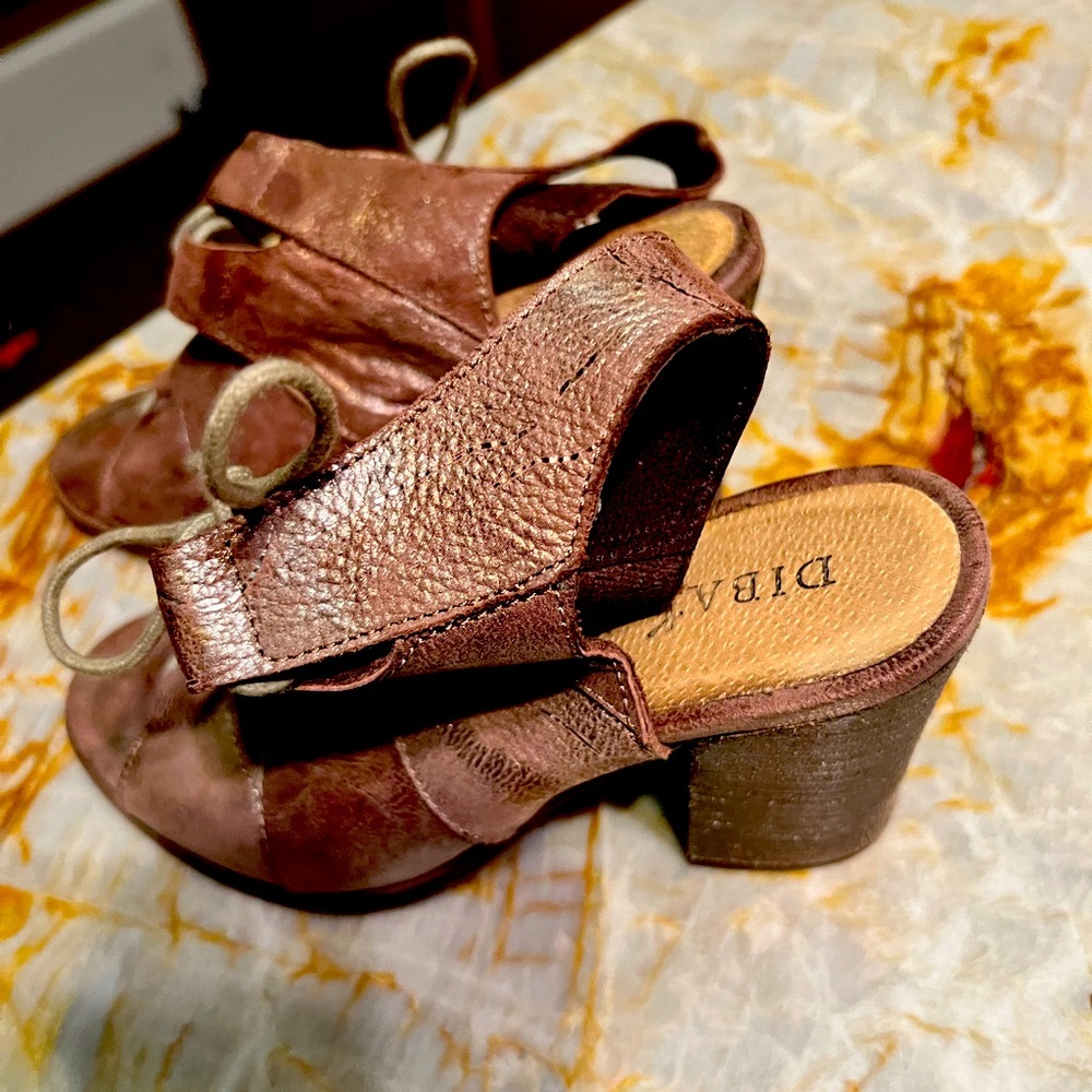 Diba True tie laced heels